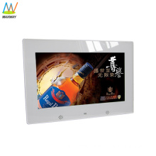 in retail stores advertising video motion sensor 10 inch digital photo frame